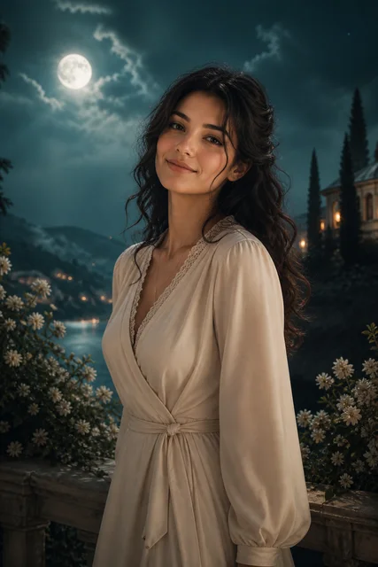 Luna — elegant and dreamy AI companion